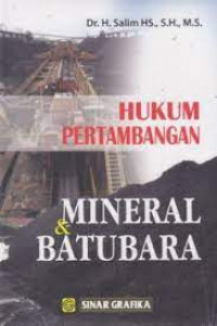 Image of HUKUM PERTAMBANGAN MINERAL & BATUBARA
